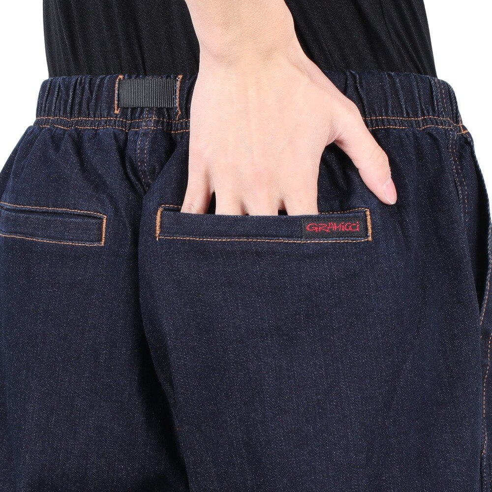 グラミチ（Gramicci）（メンズ、レディース）ストレッチデニム ルーズテーパードパンツ G3FU-P004-ONE WASH