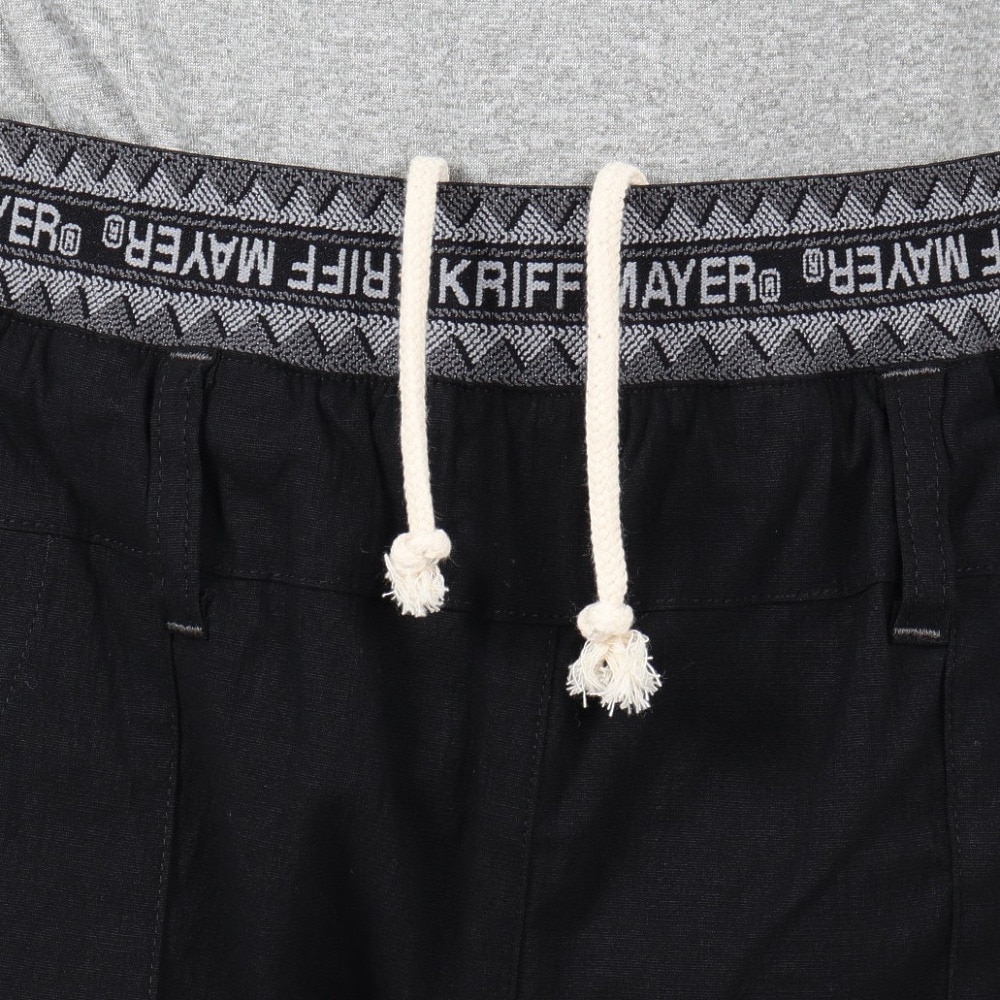 クリフメイヤー（KRIFF MAYER）（メンズ）冷感ロハテコクロップド パンツ 2445112:19:BLACK