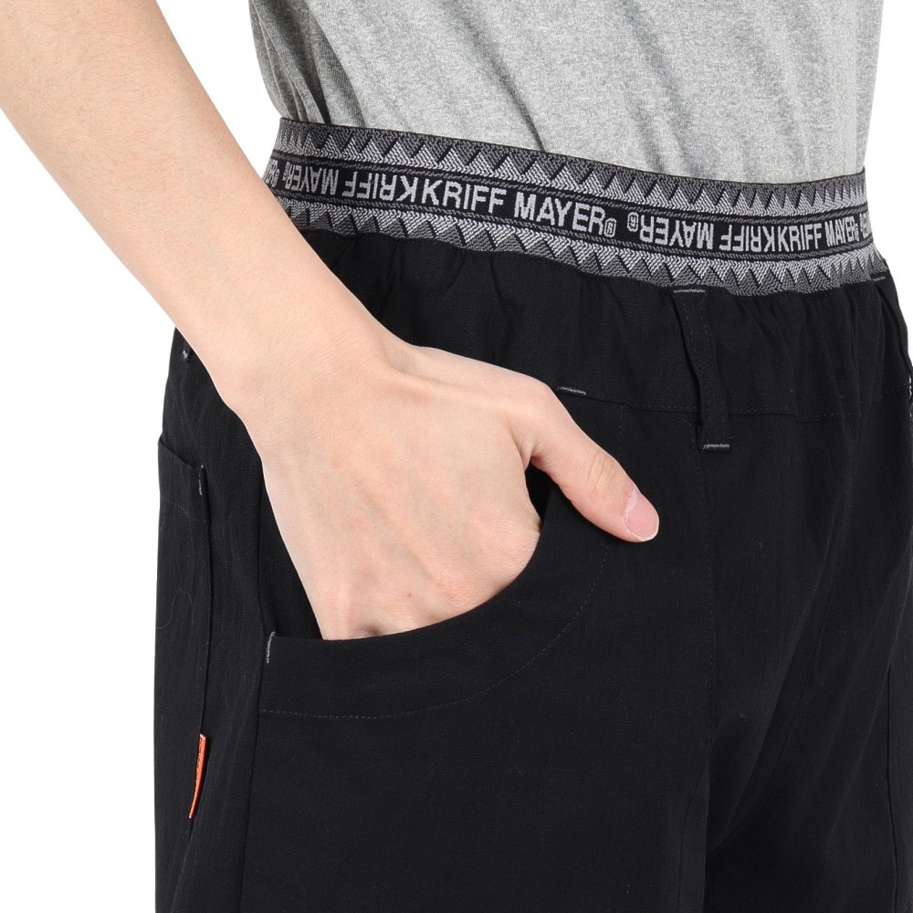クリフメイヤー（KRIFF MAYER）（メンズ）冷感ロハテコクロップド パンツ 2445112:19:BLACK