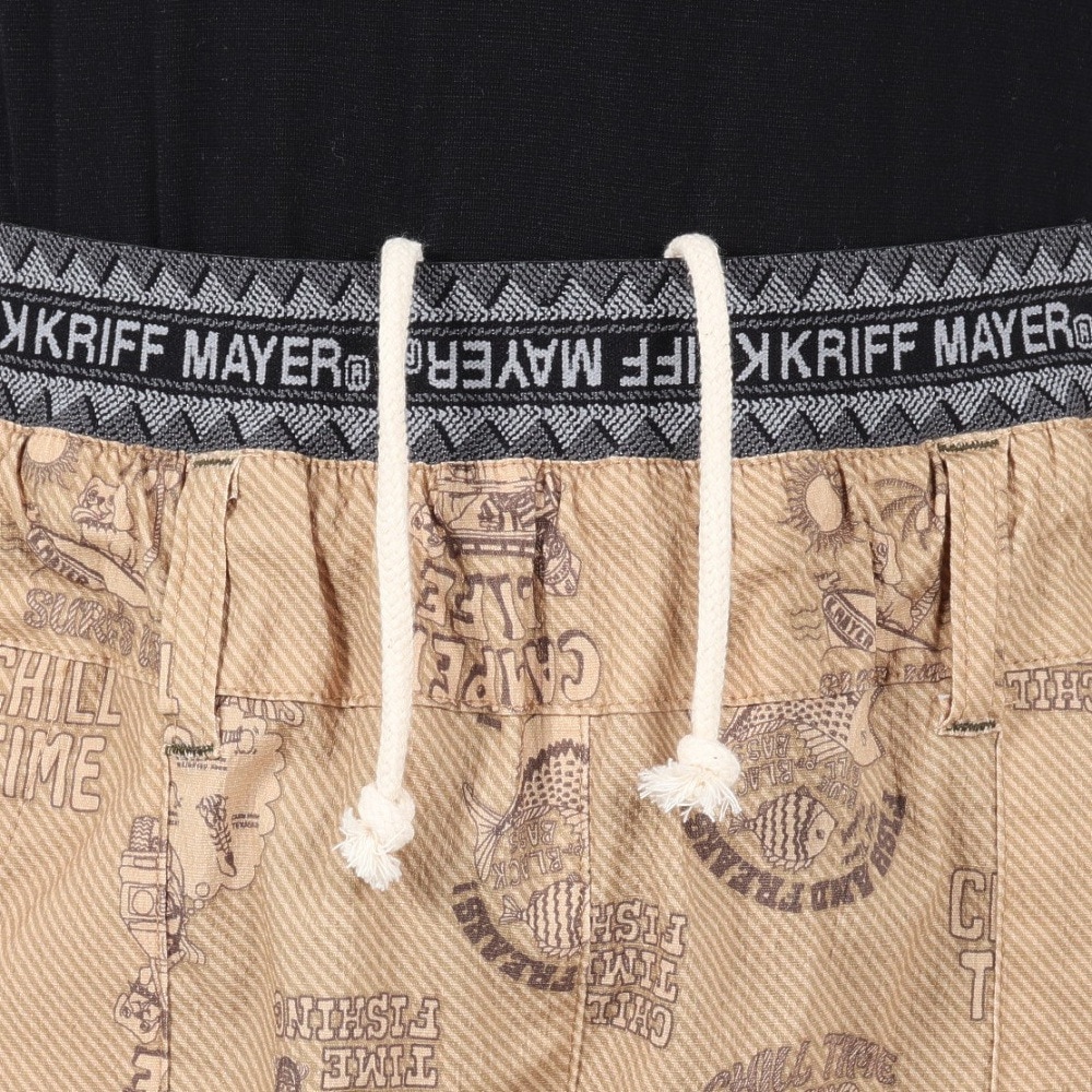 クリフメイヤー（KRIFF MAYER）（メンズ）冷感ロハテコクロップド パンツ 2445112:22:CAMEL