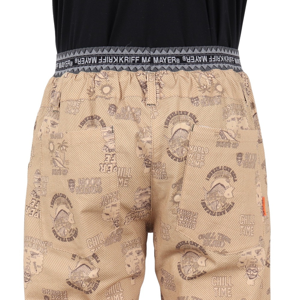 クリフメイヤー（KRIFF MAYER）（メンズ）冷感ロハテコクロップド パンツ 2445112:22:CAMEL
