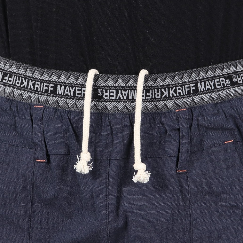 クリフメイヤー（KRIFF MAYER）（メンズ）冷感ロハテコクロップド パンツ 2445112:79:NAVY