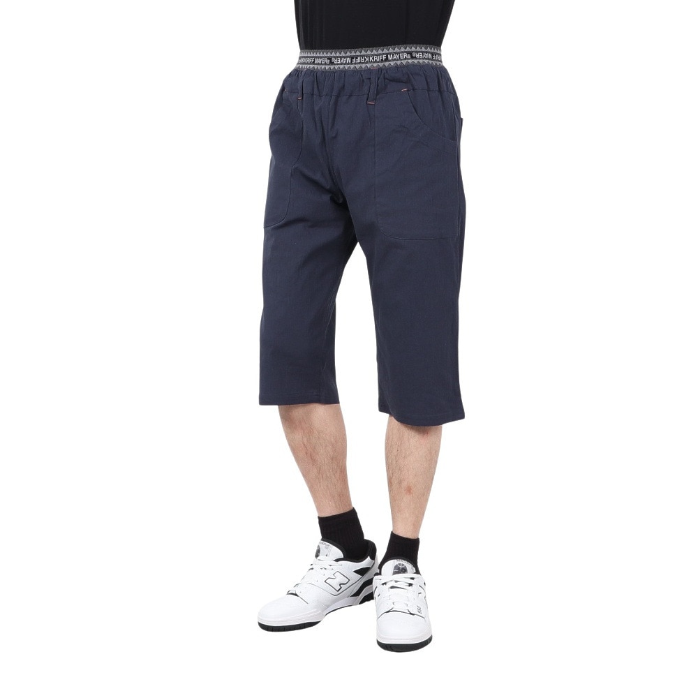 クリフメイヤー（KRIFF MAYER）（メンズ）冷感ロハテコクロップド パンツ 2445112:79:NAVY