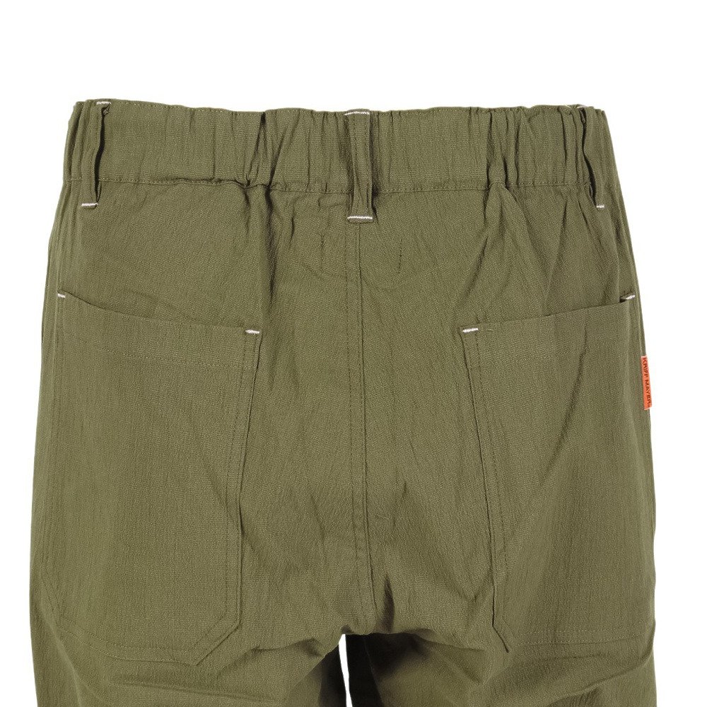 クリフメイヤー（KRIFF MAYER）（メンズ）スズシゲクライミングクロップドパンツ 2445113:68:OLIVE GREEN