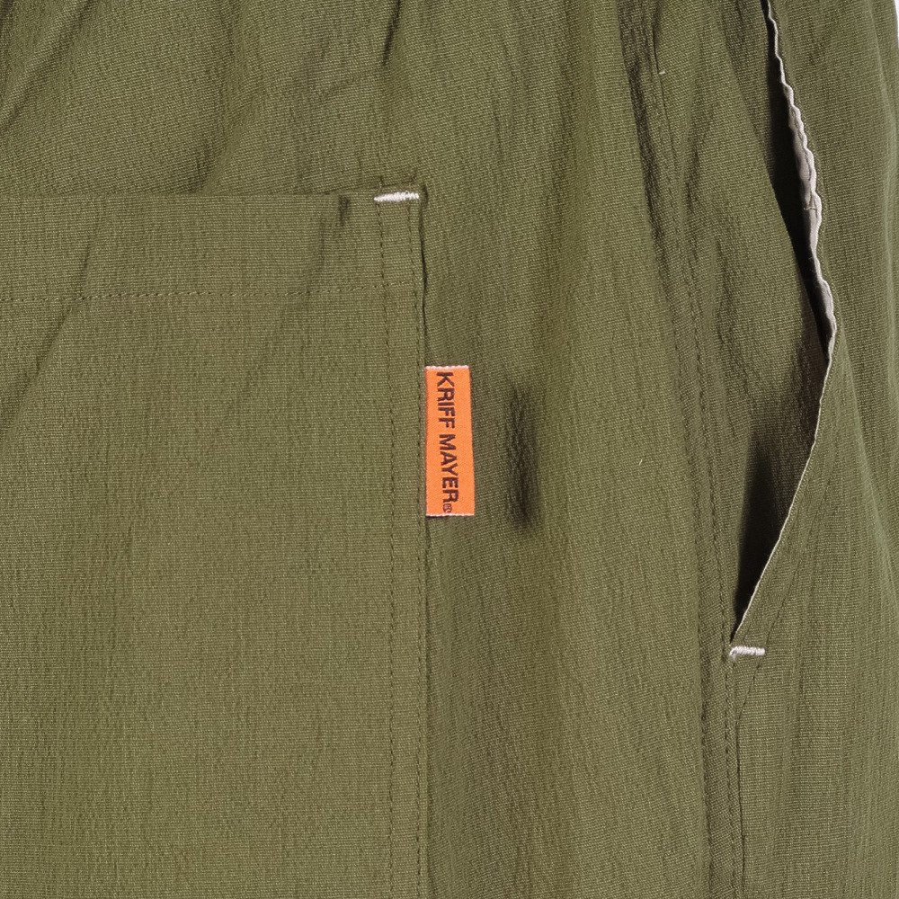 クリフメイヤー（KRIFF MAYER）（メンズ）スズシゲクライミングクロップドパンツ 2445113:68:OLIVE GREEN