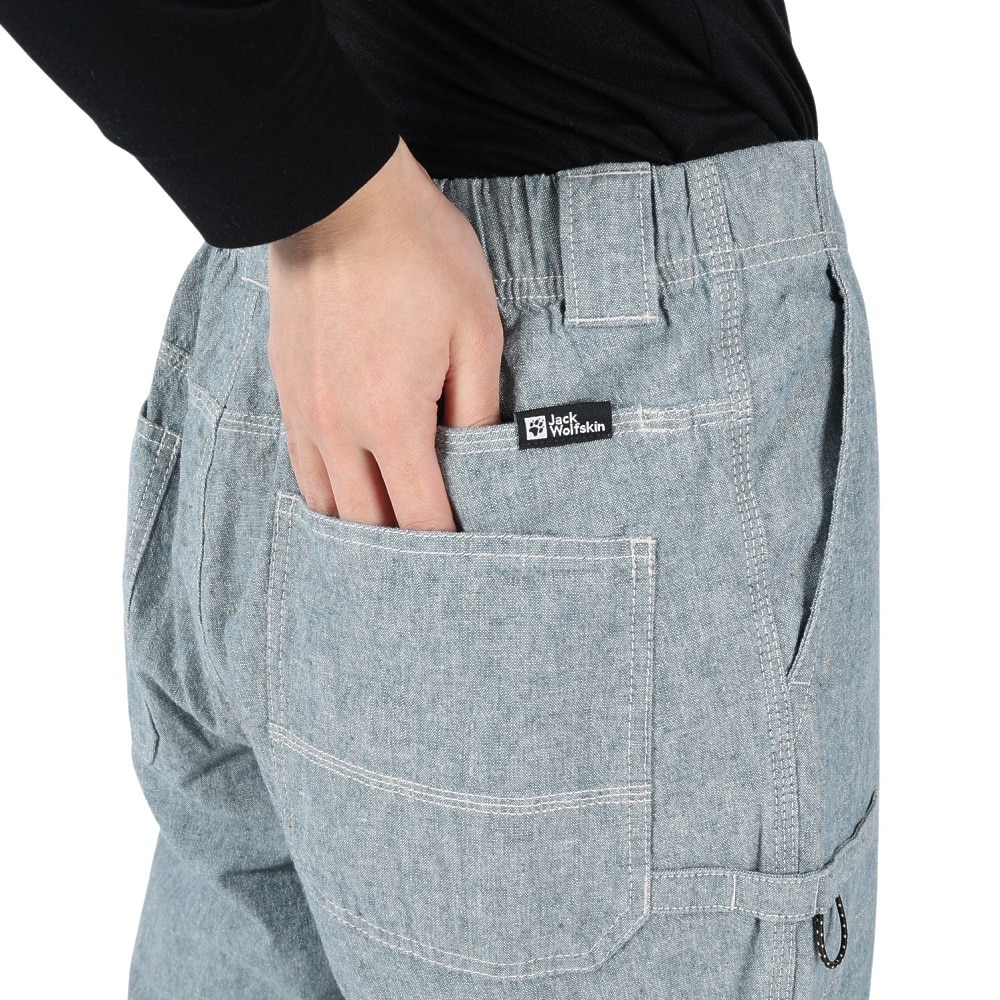 ジャックウルフスキン（JackWolfskin）（メンズ）JP HMP WOODWORKER パンツ 5030711-6167 ブルーグレー