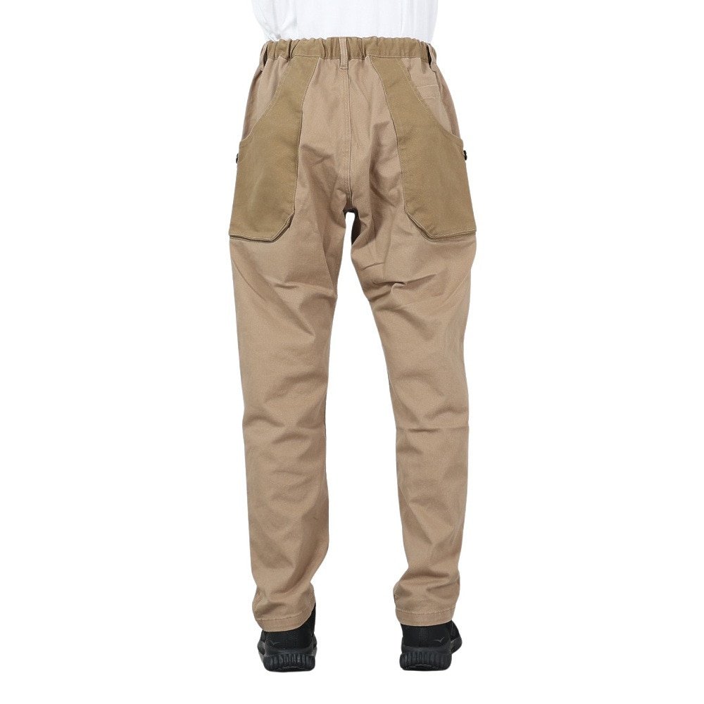 クリフメイヤー（KRIFF MAYER）（メンズ）ストレッチコットンツイル キャンプパンツ 1844007-51:SAND サンドベージュ ビッグツールポケット ガゼットクロッチ