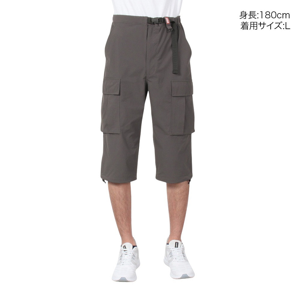 コールマン（Coleman）（メンズ）6分丈パンツ ストレッチ クライミングパンツ X4433A CGY チャコールグレー ハーフパンツ
