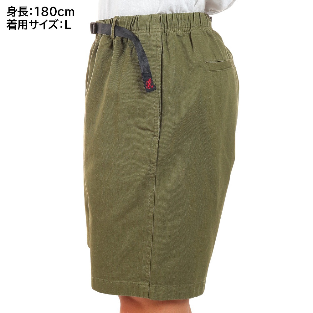 グラミチ（Gramicci）（メンズ）高耐久 ガゼットクロッチ ショートパンツ G-ショーツ G101-OGT-OLIVE オリーブ パフォーマンスウェア