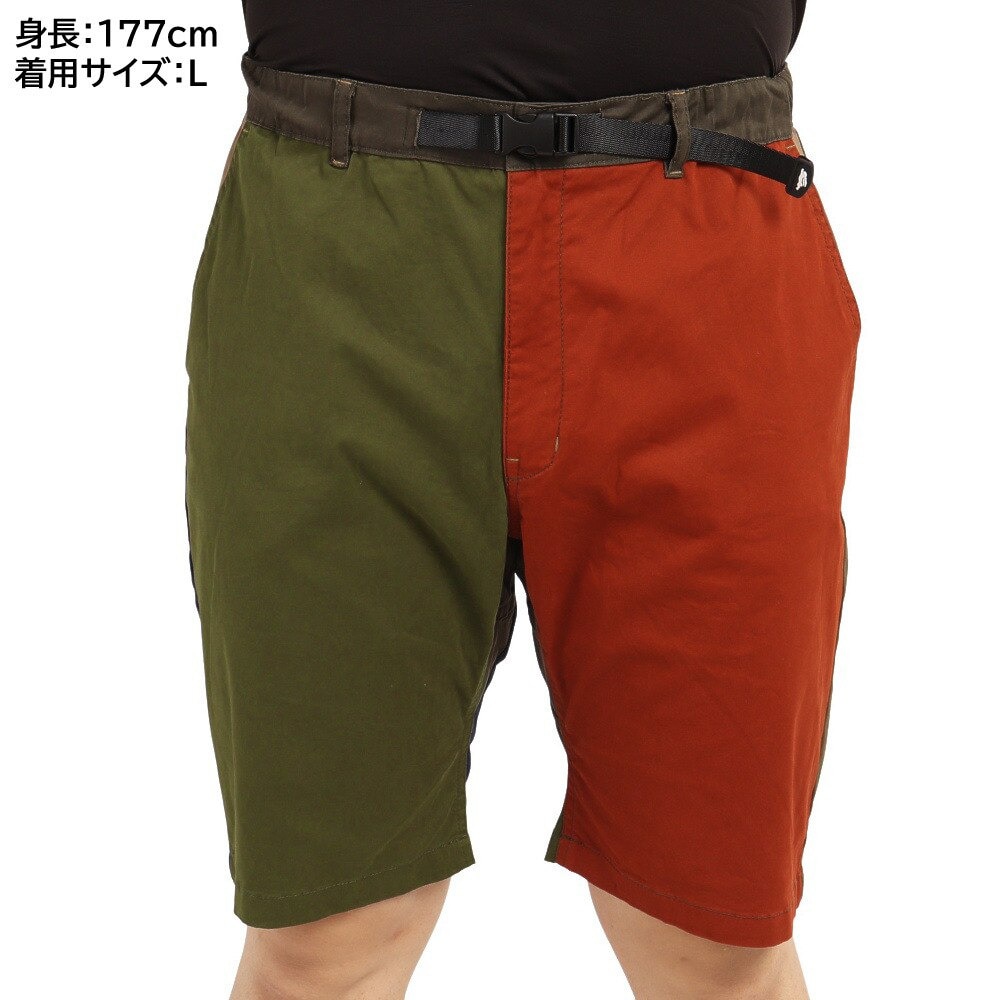 クリフメイヤー(KRIFF MAYER)(メンズ)マルチカラー クライミングショーツ 2155131-45:ORANGE アウトドア・キャンプ用品はエルブレス KRIFF MAYER クリフメイヤー クライミングショートパンツ L