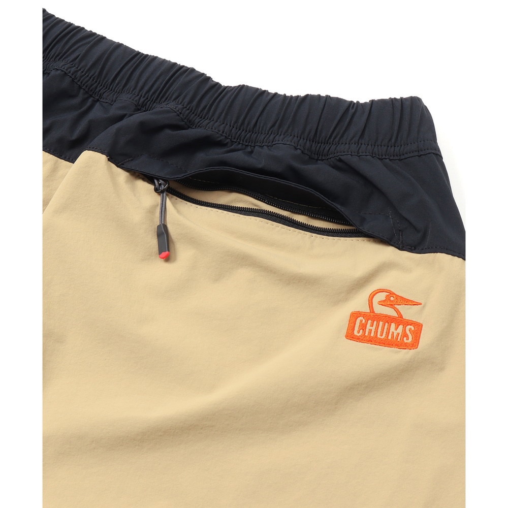 チャムス（CHUMS）（メンズ）ショートパンツ 短パン エアトレイル ストレッチ チャムスショーツ CH03-1256-B001 ウエストゴム はっ水 軽量