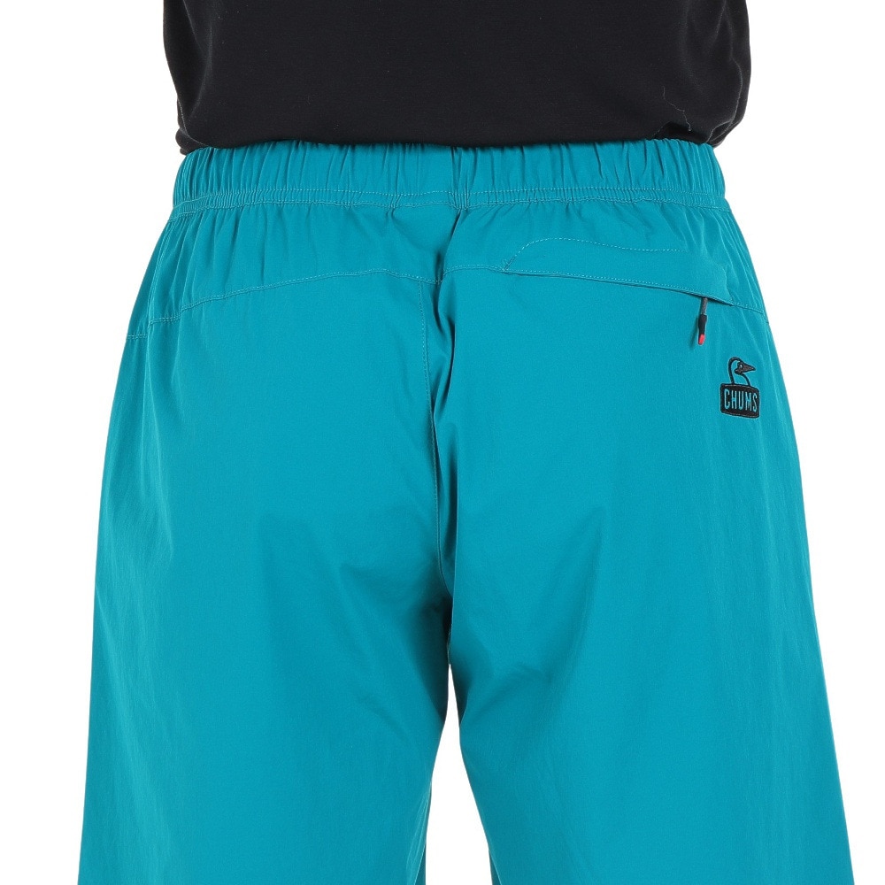 チャムス（CHUMS）（メンズ）ショートパンツ 短パン エアトレイル ストレッチ チャムスショーツ CH03-1256-T006 ブルー ウエストゴム はっ水 軽量