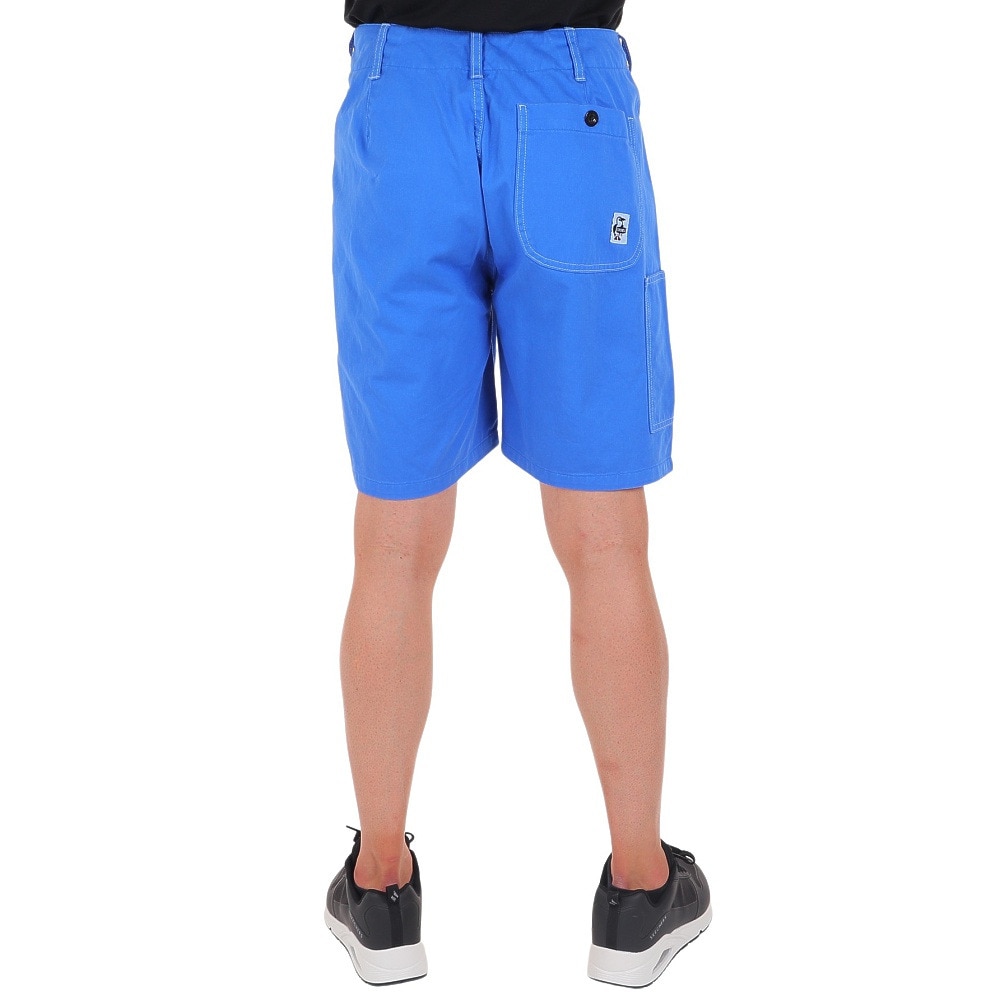 チャムス（CHUMS）（メンズ）ショートパンツ 短パン キャンディクリフワークショーツ CH03-1283-A001 ブルー ハーフパンツ 綿100