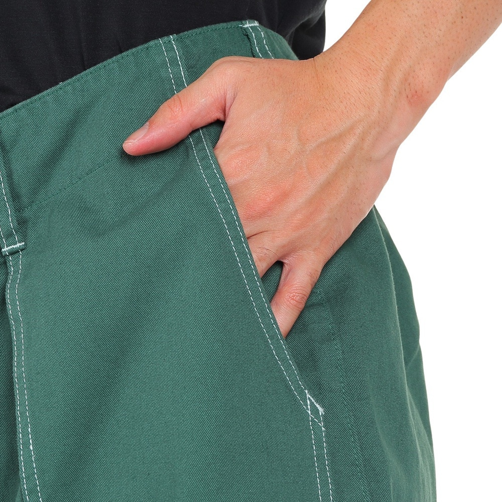 チャムス（CHUMS）（メンズ）ショートパンツ 短パン キャンディクリフワークショーツ CH03-1283-M080 グリーン ハーフパンツ 綿100