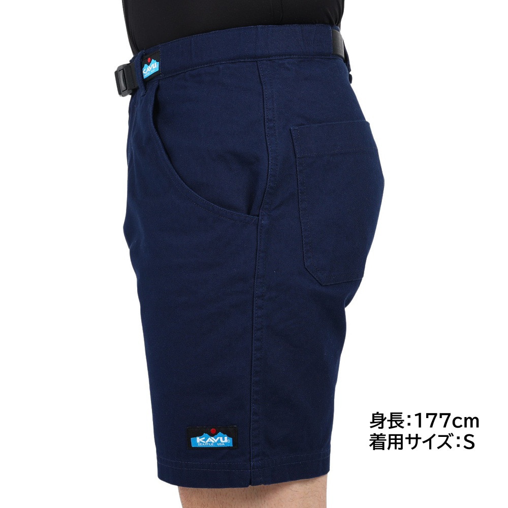 カブー（KAVU）（メンズ）ベーシック シンプル ショートパンツ バラードショーツ 19820209 NVY ネイビー 綿100