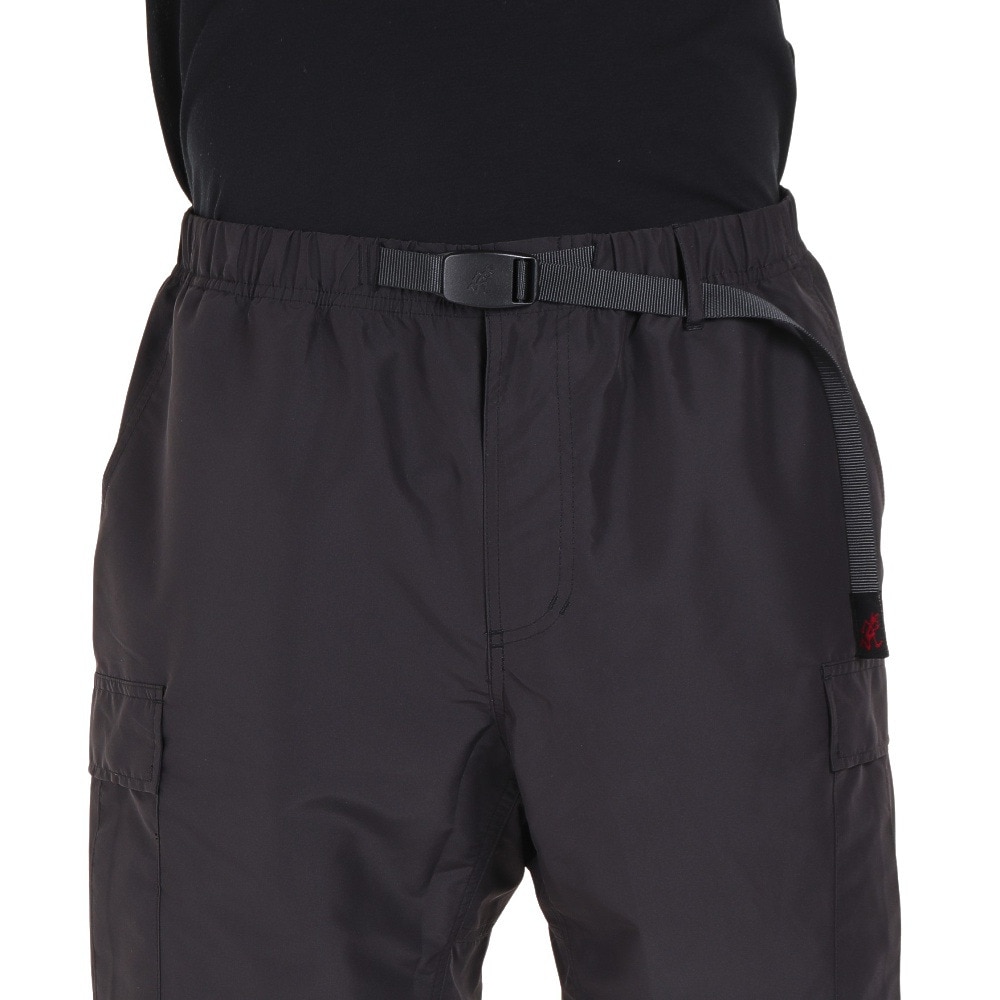 グラミチ（Gramicci）（メンズ）撥水 防風 ショートパンツ シェルカーゴショーツ G2SM-P026-BLACK ブラック