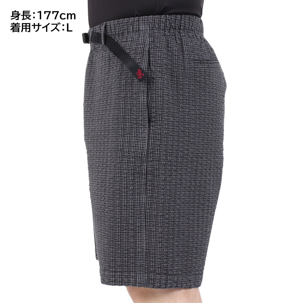 グラミチ（Gramicci）（メンズ）ショートパンツ O.G.シアサッカー G-ショーツ G3SM-P020-DEEPGREY ダークグレー