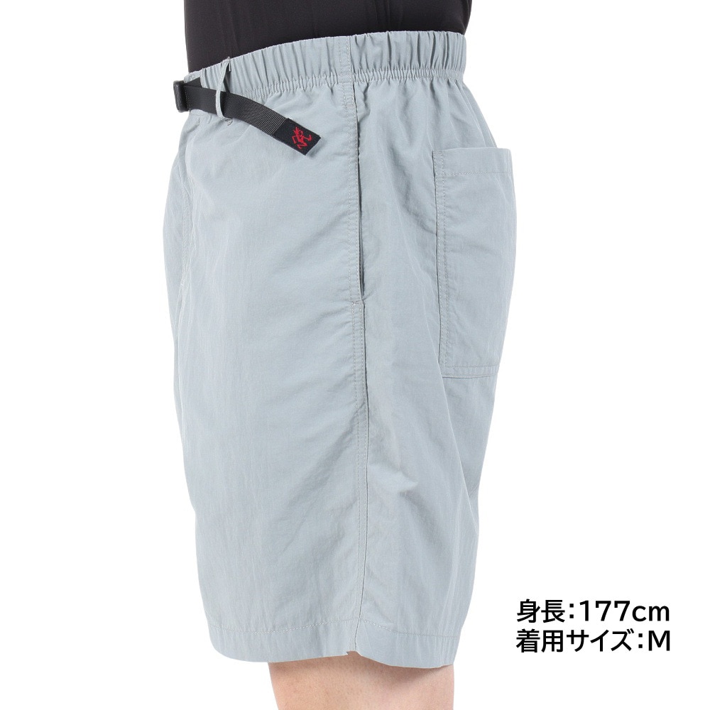 グラミチ（Gramicci）（メンズ）水陸両用 撥水 ショートパンツ ナイロンルーズショーツ G3SU-P070-LIMESTONEGREY ライトグレー