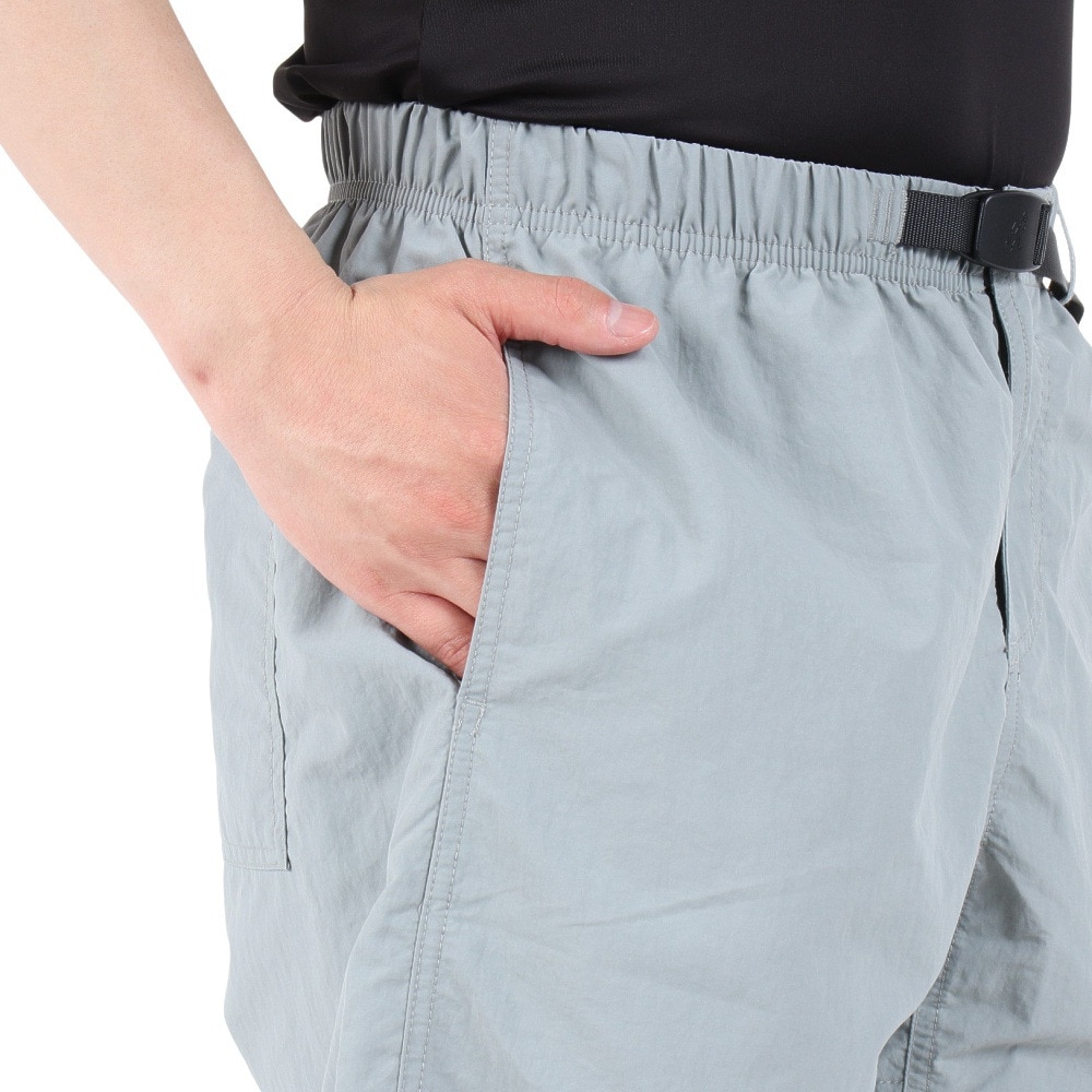 グラミチ（Gramicci）（メンズ）水陸両用 撥水 ショートパンツ ナイロンルーズショーツ G3SU-P070-LIMESTONEGREY ライトグレー