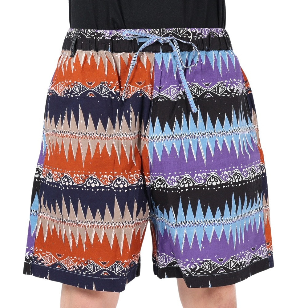 マナスタッシュ（MANASTASH）（メンズ）リラックスパンツ ショートパンツ JAIPUR ジャイプールショーツ 23 792-3113012 PANEL クレイジー