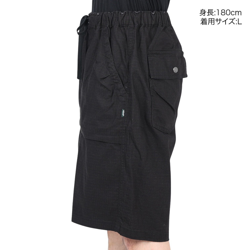 マナスタッシュ（MANASTASH）（メンズ）ショートパンツ リップベイカーショーツ 792-3113015 BLK ブラック