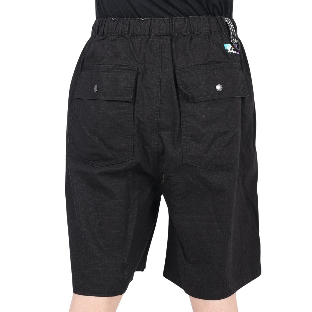 マナスタッシュ（MANASTASH）（メンズ）ショートパンツ リップベイカーショーツ 792-3113015 BLK ブラック