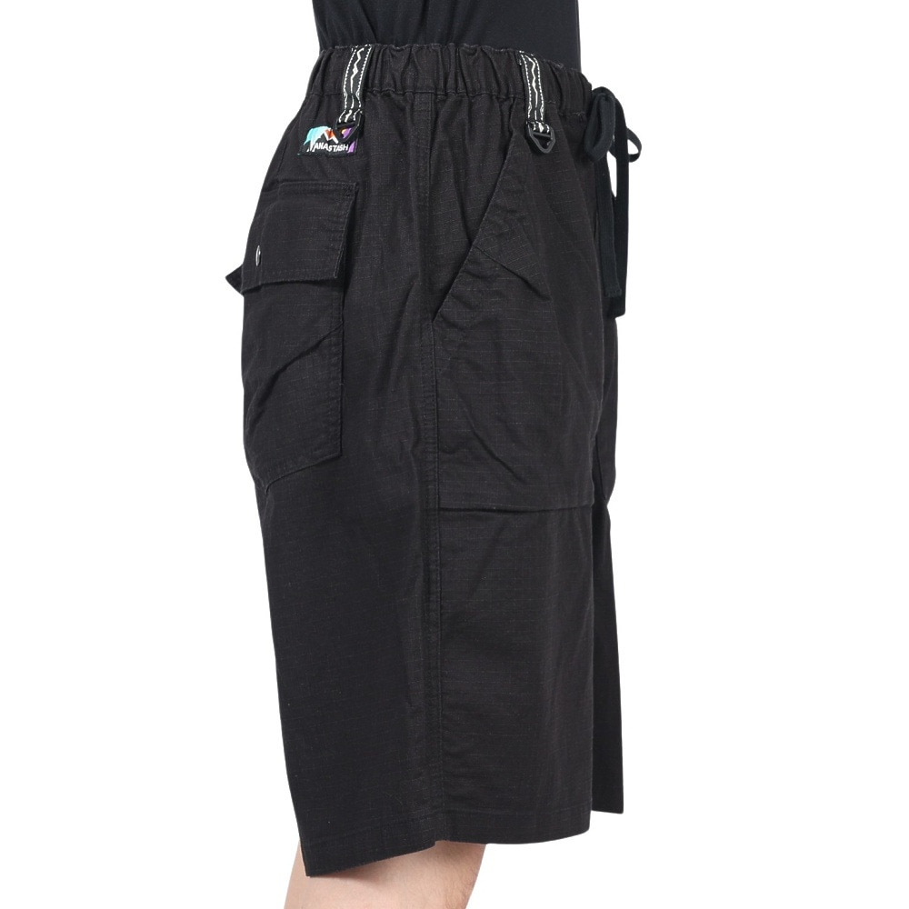 マナスタッシュ（MANASTASH）（メンズ）ショートパンツ リップベイカーショーツ 792-3113015 BLK ブラック
