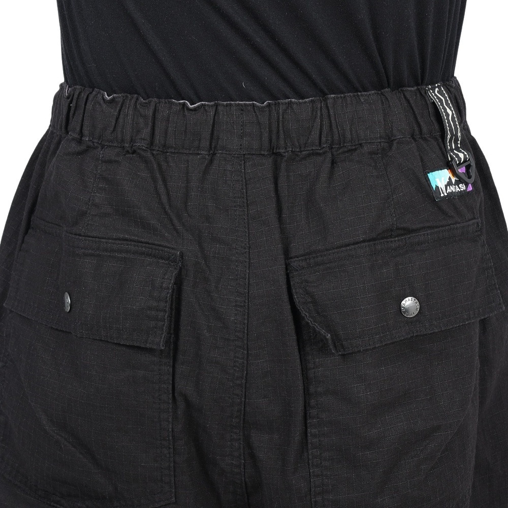 マナスタッシュ（MANASTASH）（メンズ）ショートパンツ リップベイカーショーツ 792-3113015 BLK ブラック