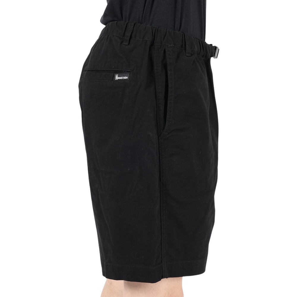 マナスタッシュ（MANASTASH）（メンズ）ガゼットクロッチ ショートパンツ FLEX CLIMBER ワイドショーツ 792-3913004 BLK ブラック