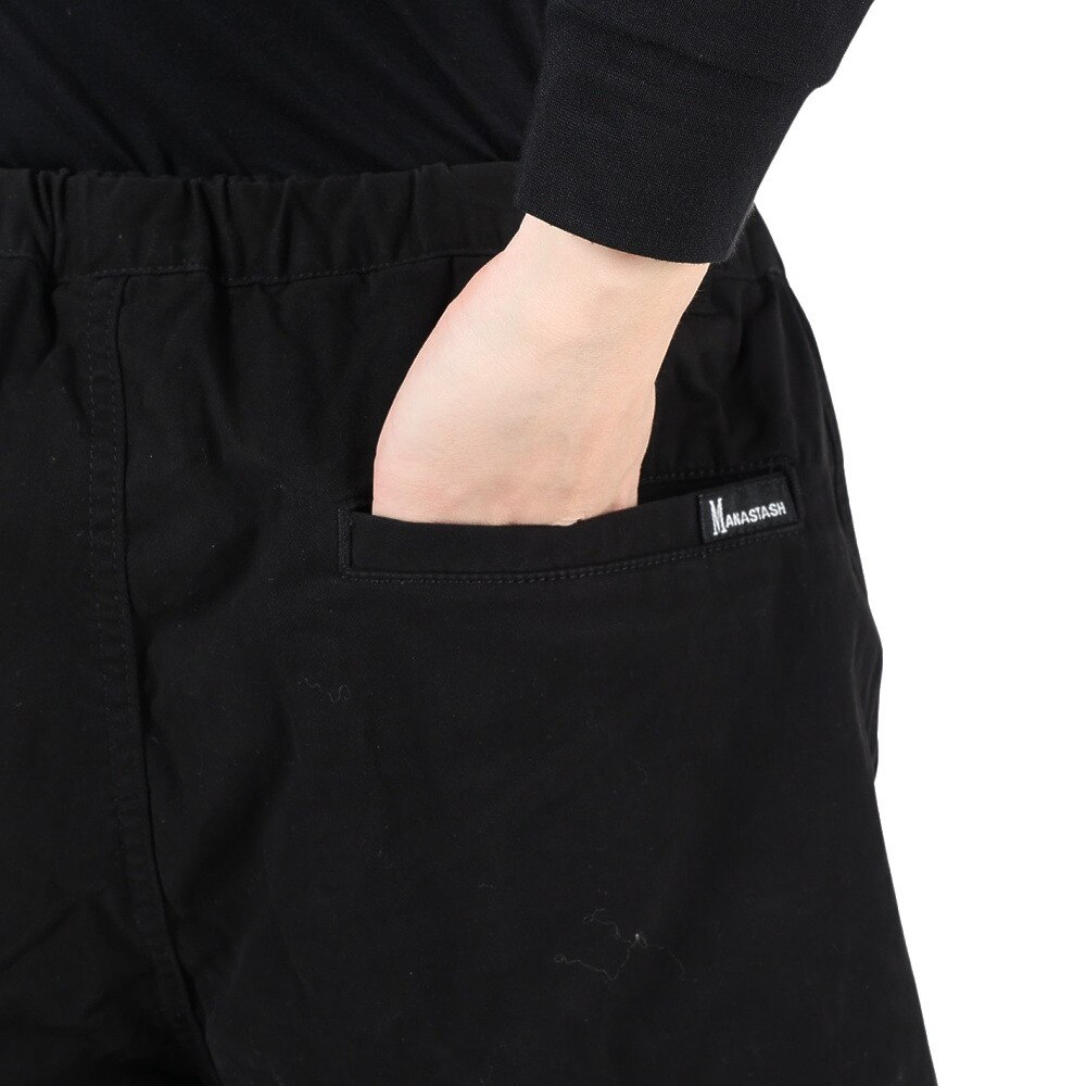 マナスタッシュ（MANASTASH）（メンズ）ガゼットクロッチ ショートパンツ FLEX CLIMBER ワイドショーツ 792-3913004 BLK ブラック