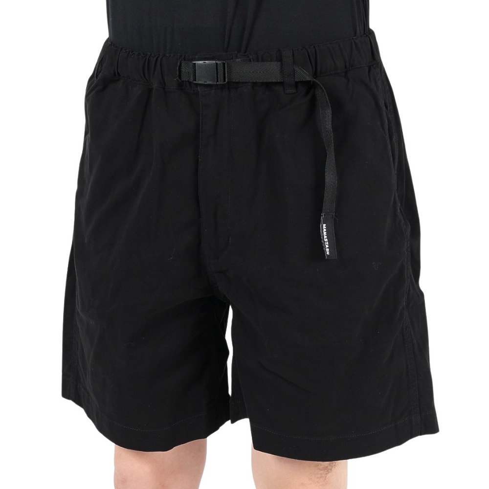 マナスタッシュ（MANASTASH）（メンズ）ガゼットクロッチ ショートパンツ FLEX CLIMBER ワイドショーツ 792-3913004 BLK ブラック