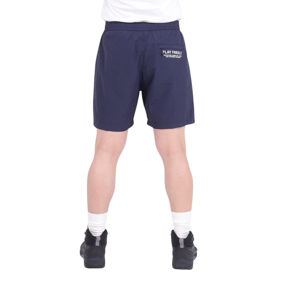ボンファイア（Bonfire）（メンズ）撥水 軽量 ショートパンツ ポケッタブルフリーリーショーツ 50BNF4FEG2330 NVY ネイビー コンパクト