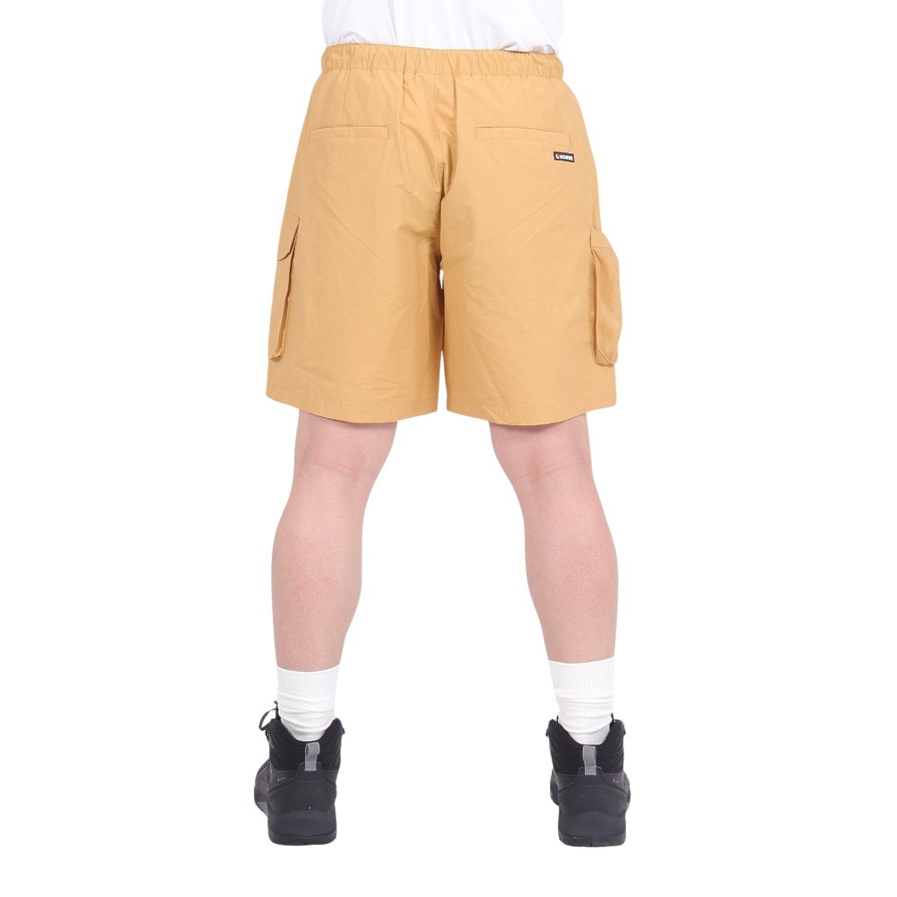 ボンファイア（Bonfire）（メンズ）撥水 高耐久 ショートパンツ タフワイドカーゴショーツ 50BNF4FEG2332 MST マスタード アクティブウェア