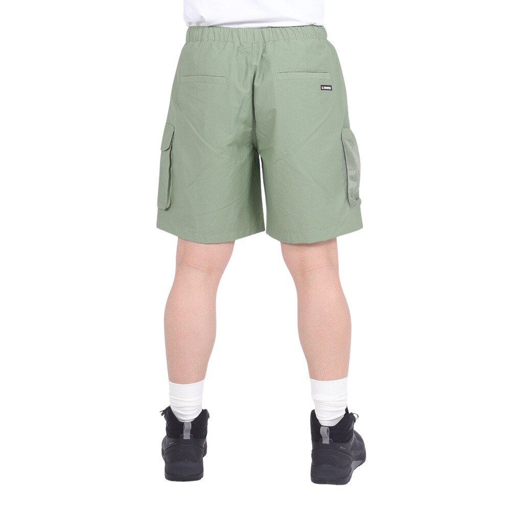 ボンファイア（Bonfire）（メンズ）撥水 高耐久 ショートパンツ タフワイドカーゴショーツ 50BNF4FEG2332 OLV オリーブ アクティブウェア