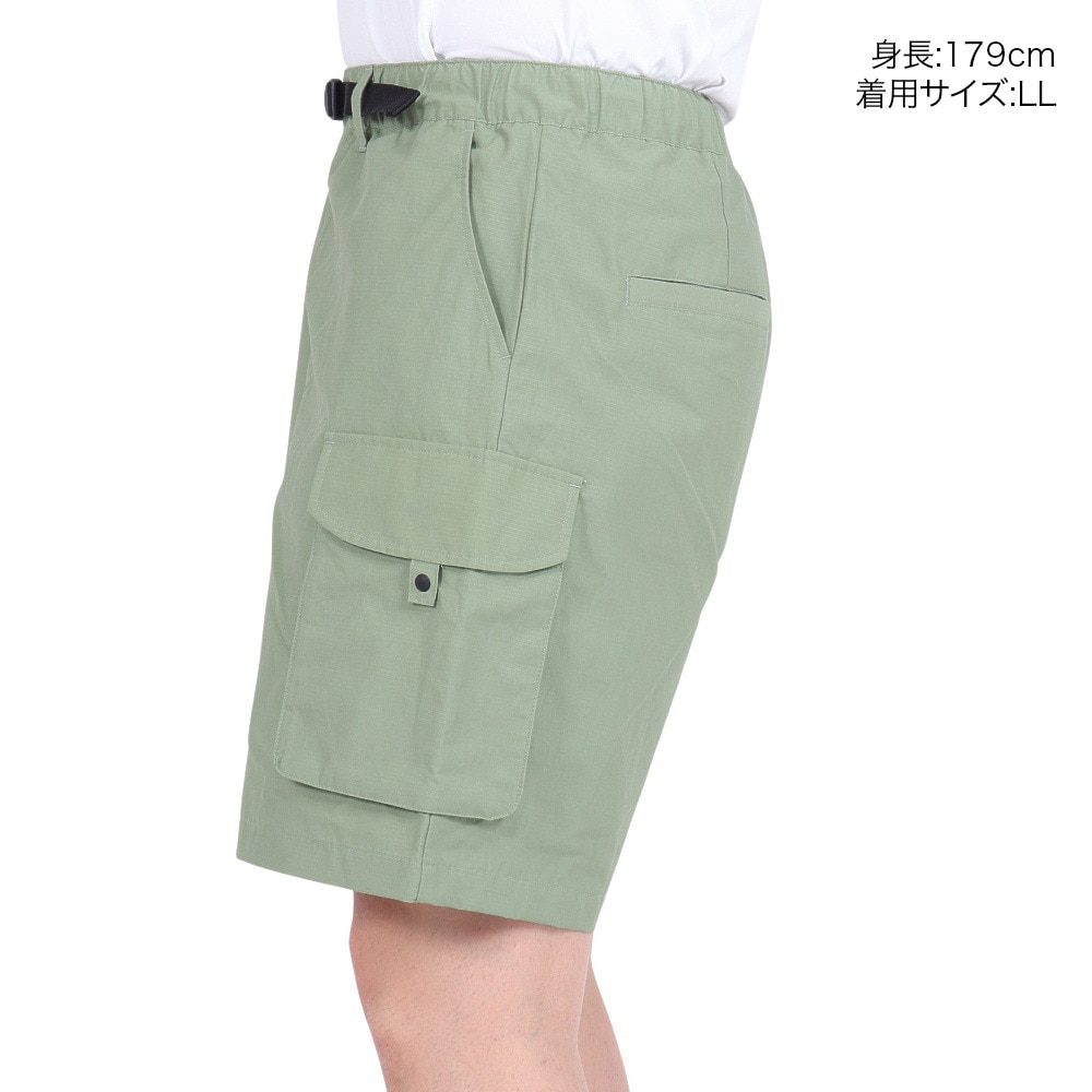 ボンファイア（Bonfire）（メンズ）撥水 高耐久 ショートパンツ タフワイドカーゴショーツ 50BNF4FEG2332 OLV オリーブ アクティブウェア