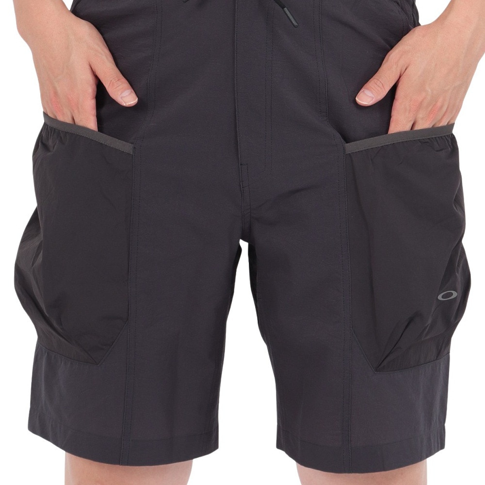 オークリー（OAKLEY）（メンズ）ショートパンツ FGL TOOL BOX ショーツ ハーフパンツ FOA407593-01N ネイビー ストレッチ 撥水