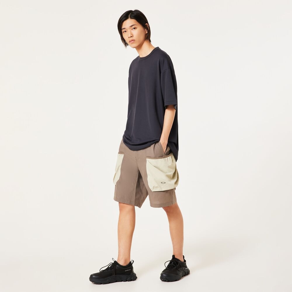 オークリー（OAKLEY）（メンズ）ショートパンツ FGL TOOL BOX ショーツ ハーフパンツ FOA407593-279 ブラウン 撥水 ストレッチ