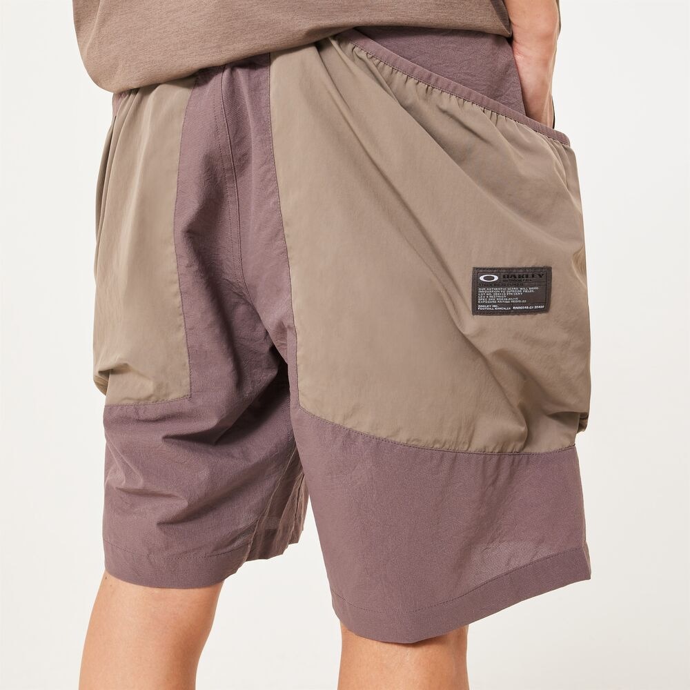 オークリー（OAKLEY）（メンズ）ショートパンツ FGL TOOL BOX ショーツ ハーフパンツ FOA407593-84H パープル 撥水 ストレッチ