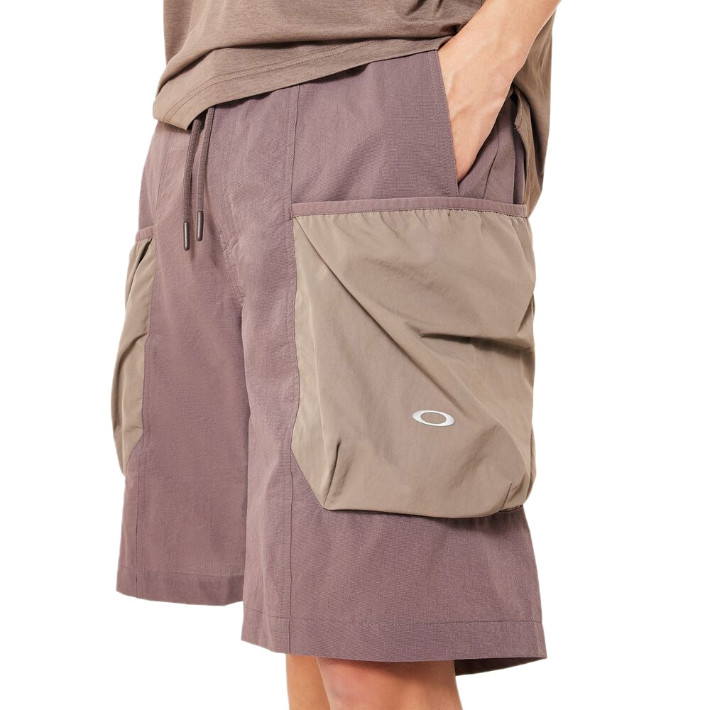 オークリー（OAKLEY）（メンズ）ショートパンツ FGL TOOL BOX ショーツ ハーフパンツ FOA407593-84H パープル 撥水 ストレッチ