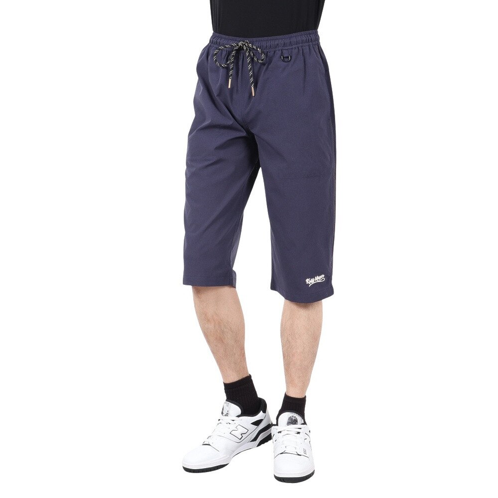 クリフメイヤー（KRIFF MAYER）（メンズ）かるさらエアーエンジョイ クロップドパンツ 2447874X/79 NAVY