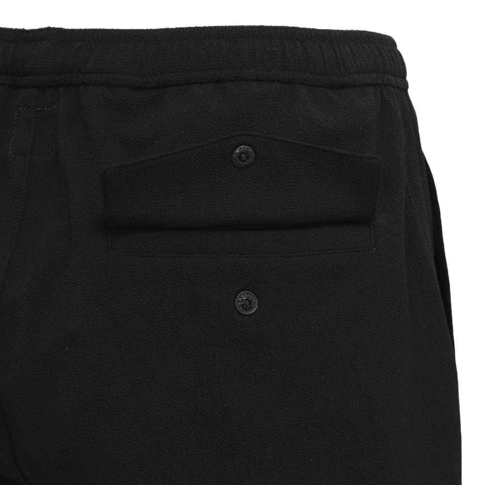 ゴースローキャラバン（GOSLOWCARAVAN）（メンズ）ストレッチサッカー 無地ショーツ 346122 BLK