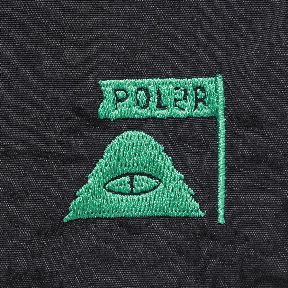 ポーラー（POLER）（メンズ）ナイロンWスタッフショーツ 6インチ 261MCV0019-BLK