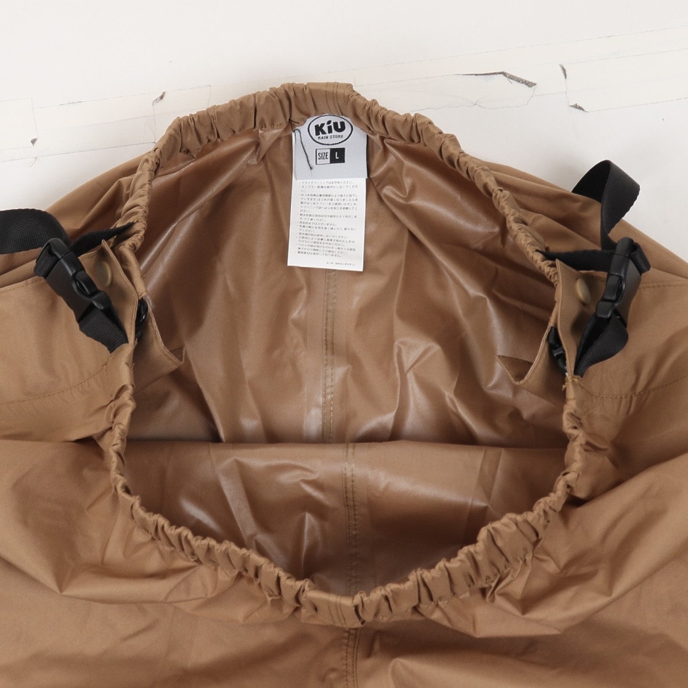 キウ（Kiu）（メンズ、レディース）ウォータープルーフ レインウェア ロングパンツ K323-911