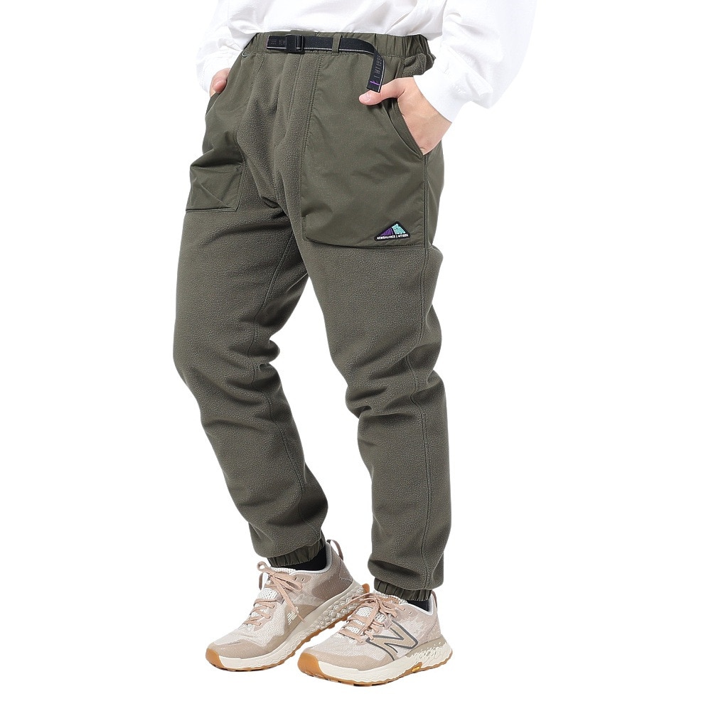 ニューバランス（new balance）（メンズ）パンツ ボトム MT1996 防風フリース ジョガーパンツ AMP35098DMO ダークモス