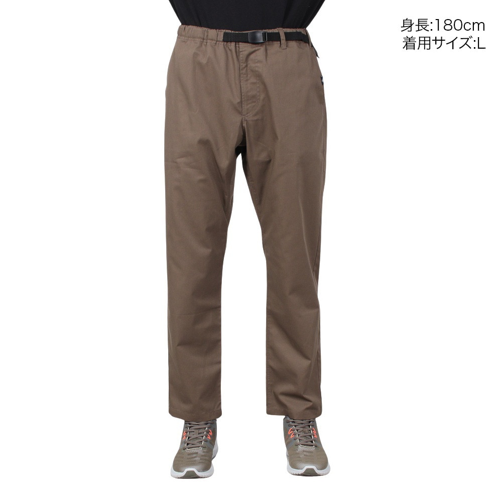 フットマーク（FOOTMARK）（メンズ）PF50+ 触感冷感 防汚 撥水 花粉付着防止 ロングパンツ 3100327-14 ブラウン
