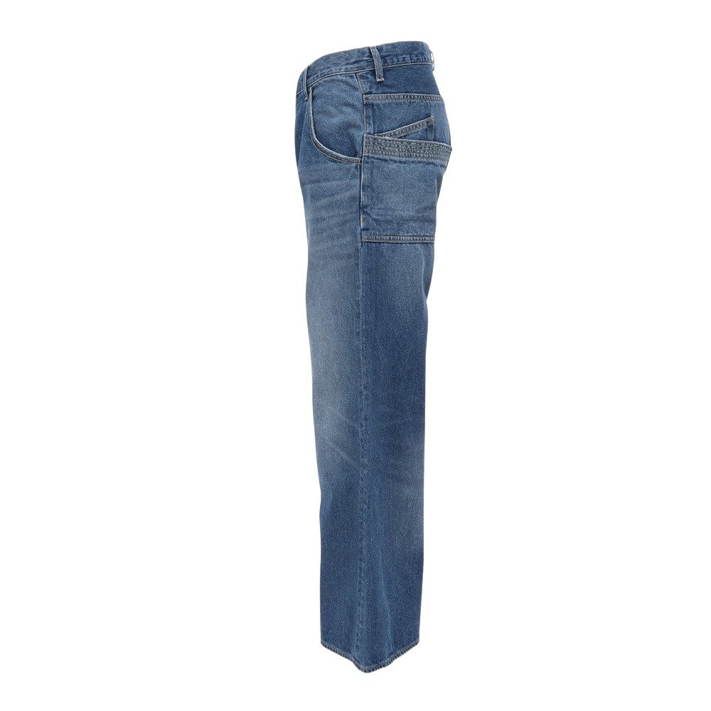 ゴースローキャラバン（GOSLOWCARAVAN）（メンズ）デニムパンツ 10oz デニムヴィンテージフェード ゆったりフレア パンツ 361502 IND