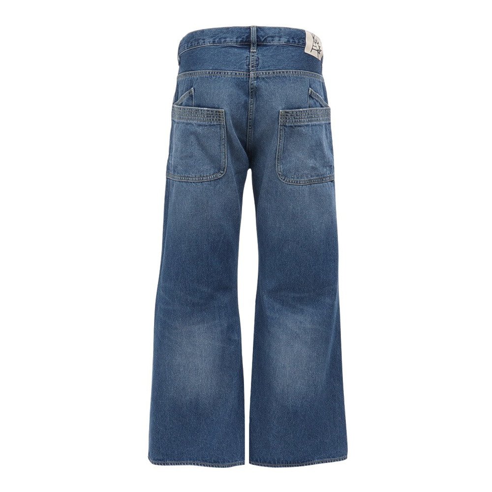 ゴースローキャラバン（GOSLOWCARAVAN）（メンズ）デニムパンツ 10oz デニムヴィンテージフェード ゆったりフレア パンツ 361502 IND
