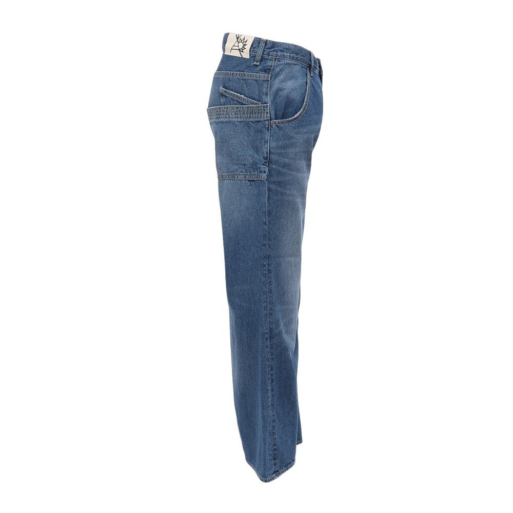 ゴースローキャラバン（GOSLOWCARAVAN）（メンズ）デニムパンツ 10oz デニムヴィンテージフェード ゆったりフレア パンツ 361502 IND