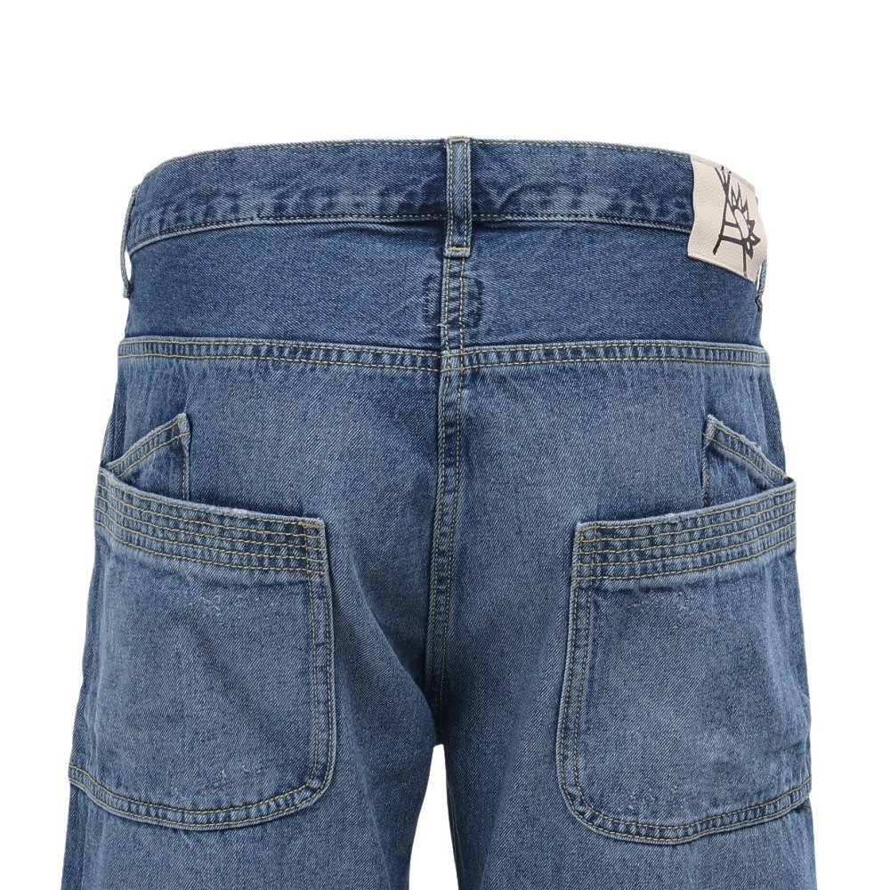 ゴースローキャラバン（GOSLOWCARAVAN）（メンズ）デニムパンツ 10oz デニムヴィンテージフェード ゆったりフレア パンツ 361502 IND