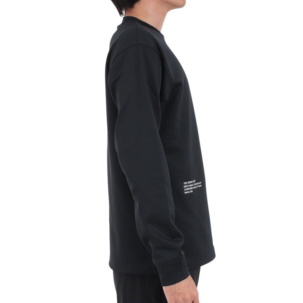 ジャックウルフスキン（JackWolfskin）（メンズ）トレーナー 裏起毛 JP URBAN THRM プルオーバー V2 5032371-6000 ブラック フリース 保温性